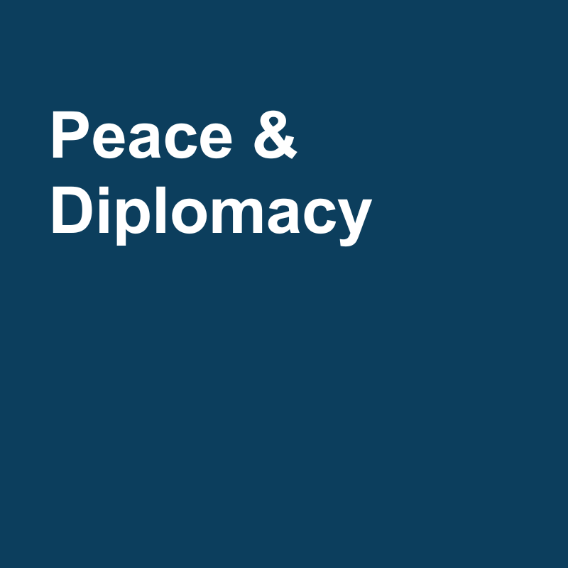 Peace and Diplomacy